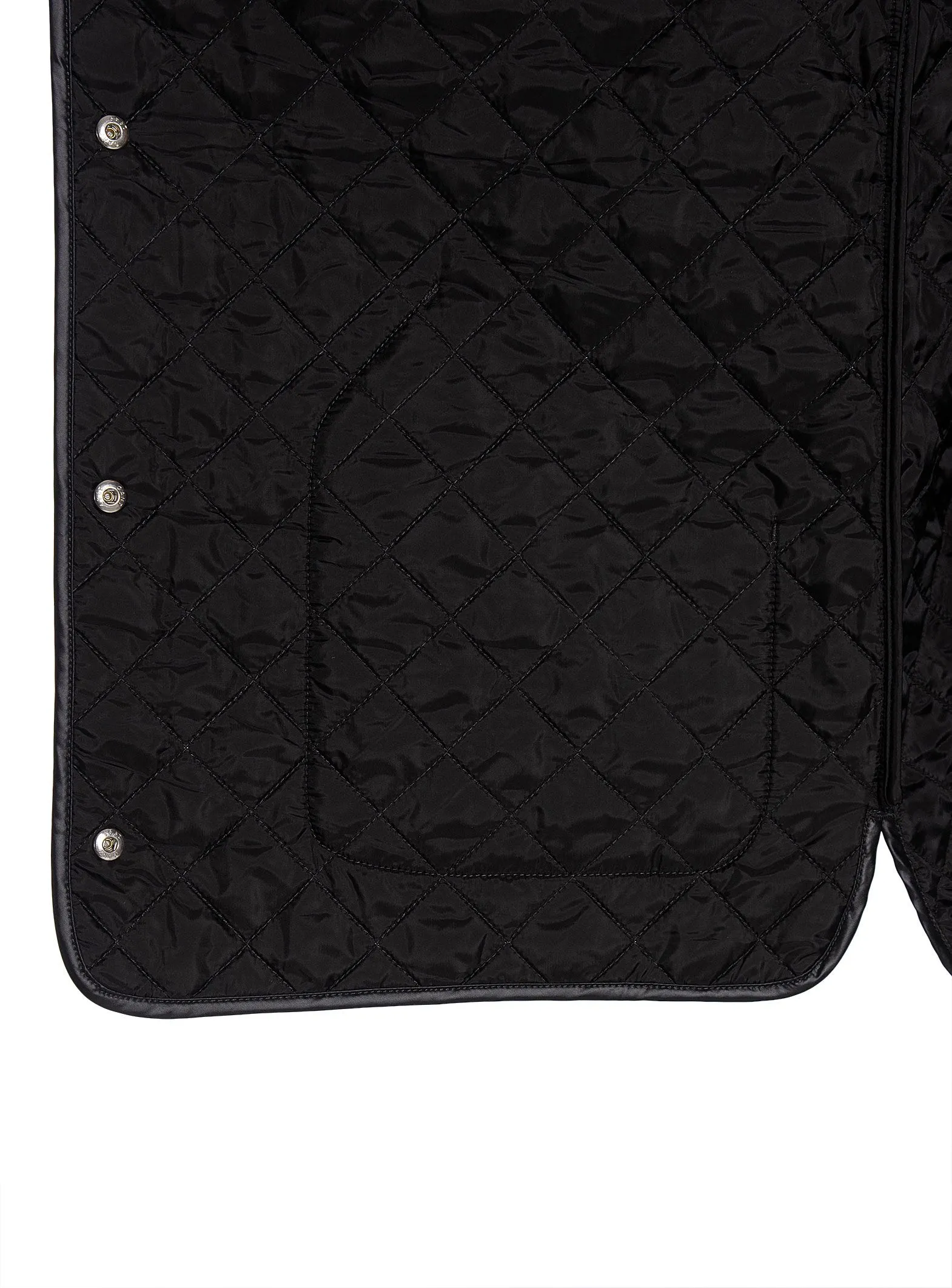 GANT JACKET QUILTED BLACK