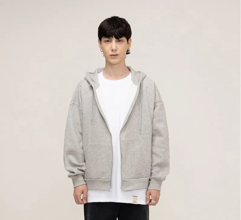 GRAVER  |[GRAVER]★ELBOW HEART SMILE HOODED ZIP-UP