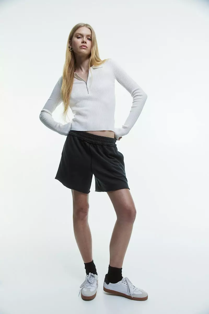 H&M Pull-on sweatshirt shorts