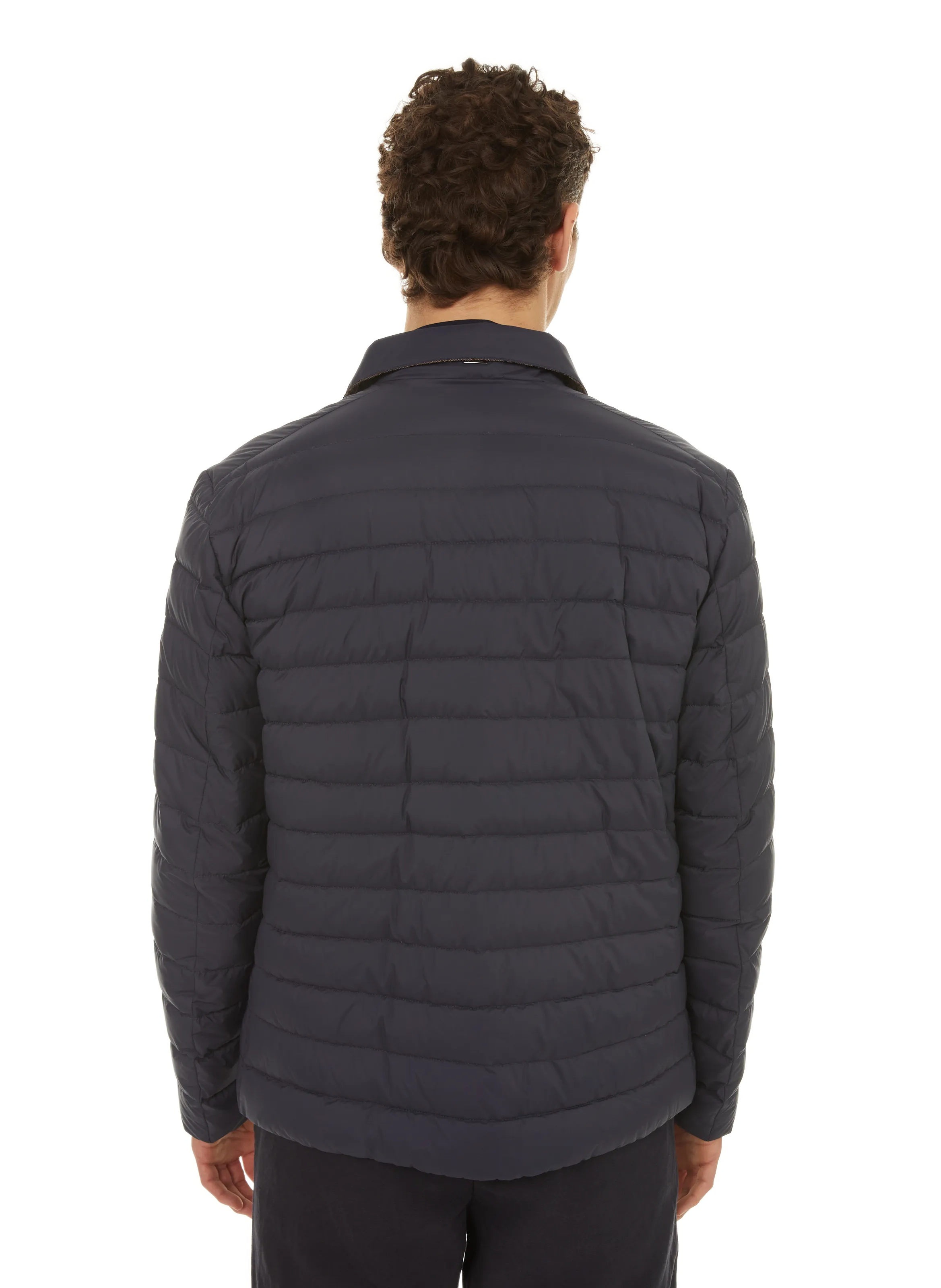 HERNO  Quilted jacket - Blue