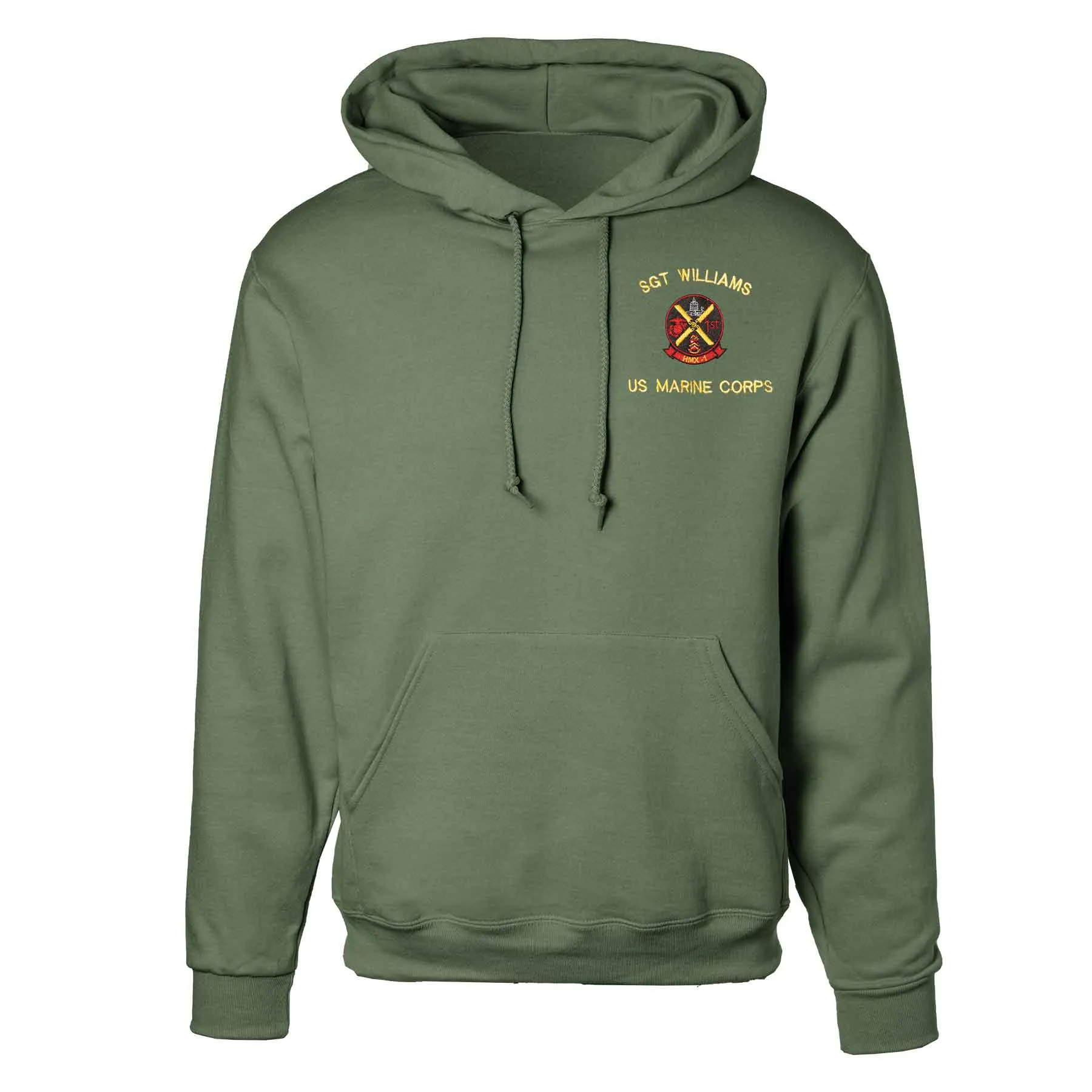 HMX 1 Embroidered Hoodie