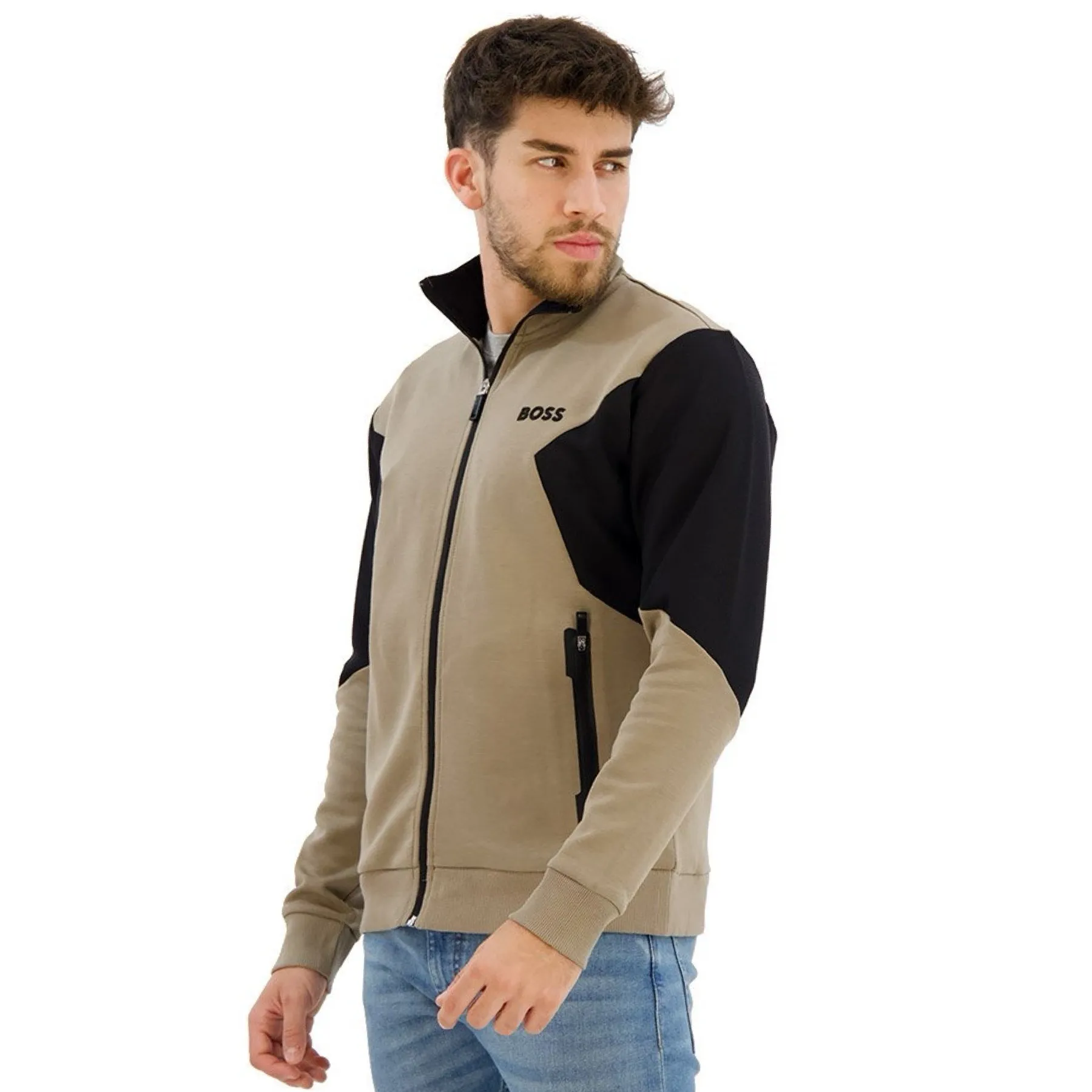 Hugo Boss  |Street Style Plain Cotton Logo Hoodies