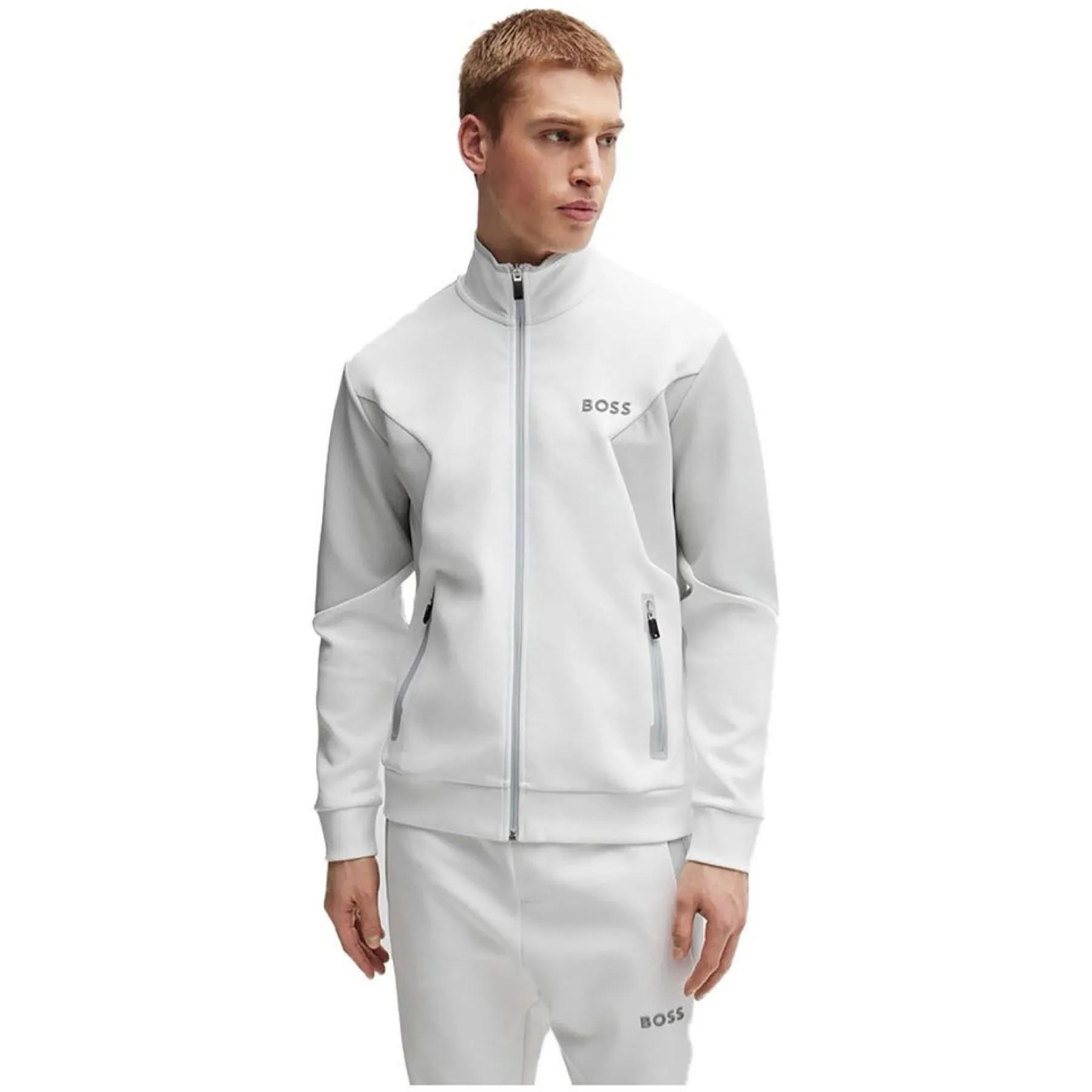 Hugo Boss  |Street Style Plain Cotton Logo Hoodies