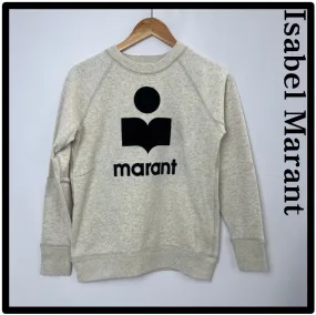 Isabel Marant  |Unisex Street Style Logo Hoodies & Sweatshirts