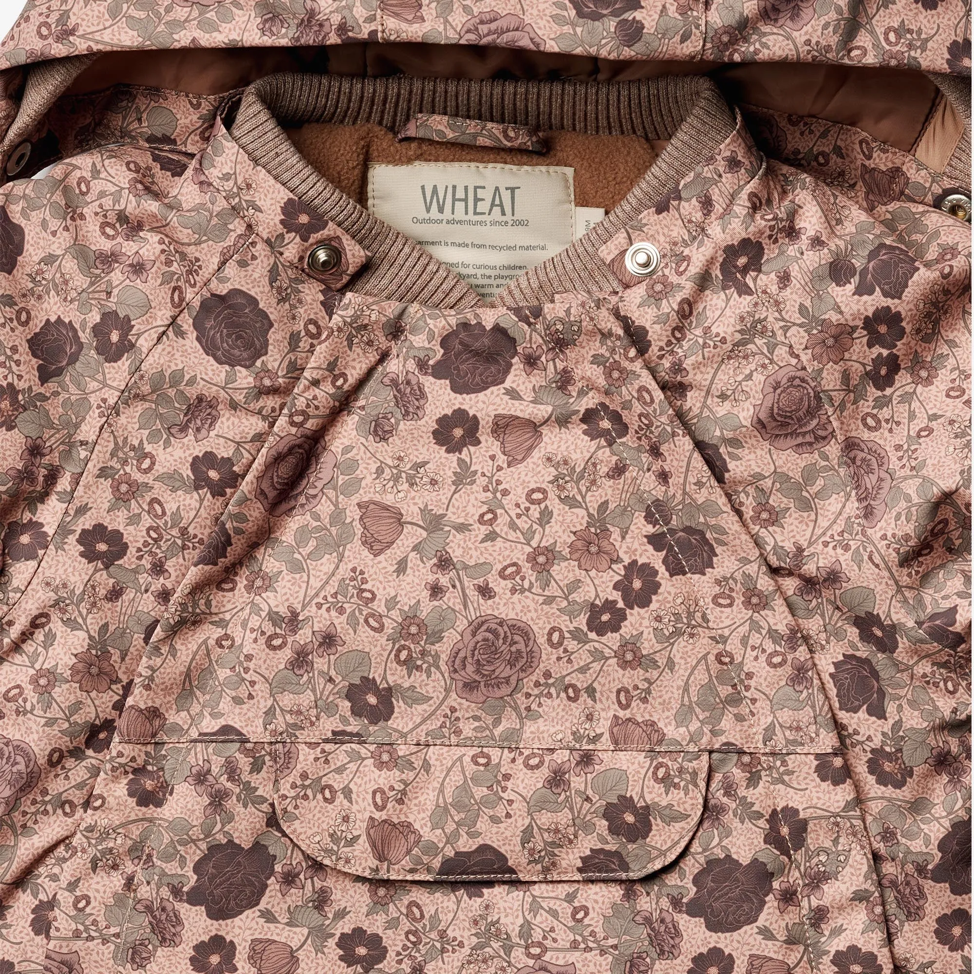 Jacket Sascha Tech | Baby - rose dawn flowers