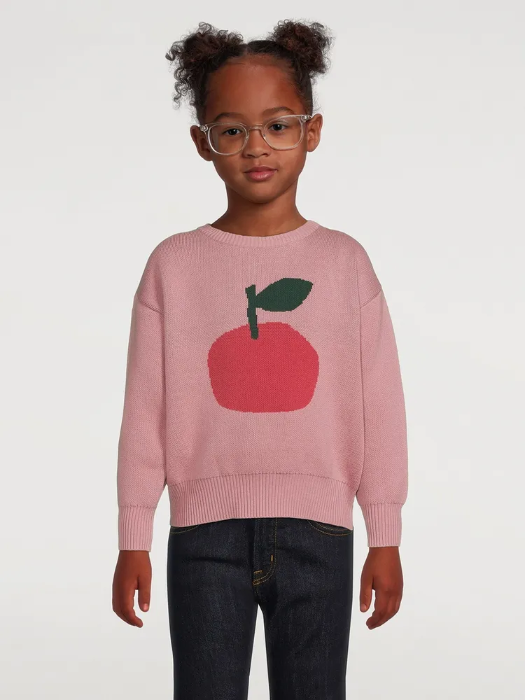 JELLYMALLOW Apple Cotton Sweater