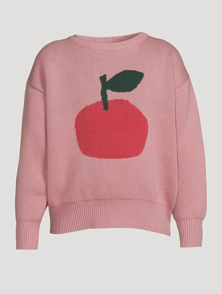 JELLYMALLOW Apple Cotton Sweater