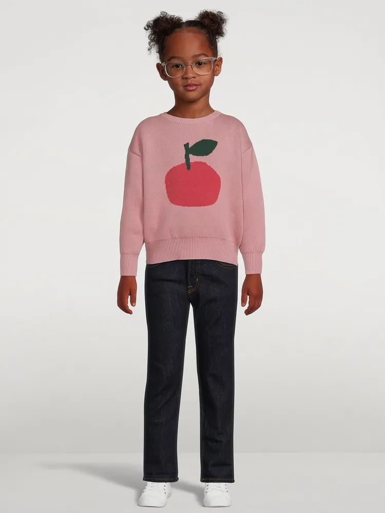 JELLYMALLOW Apple Cotton Sweater