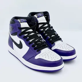 Jordan 1 Retro High Court Purple White