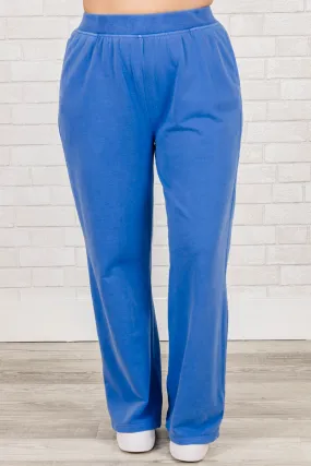 Keeping It Simple Pants, Bright Blue