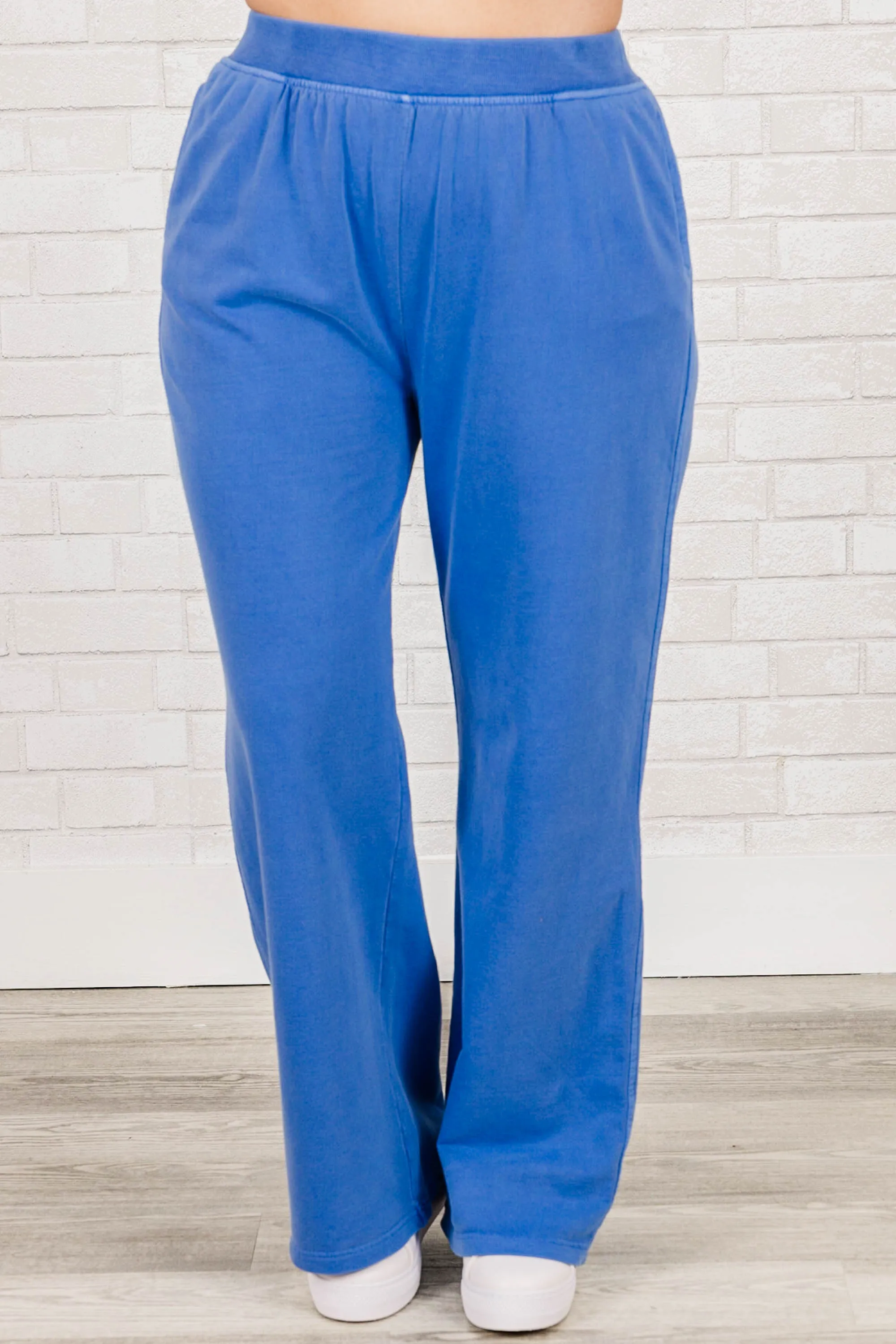 Keeping It Simple Pants, Bright Blue