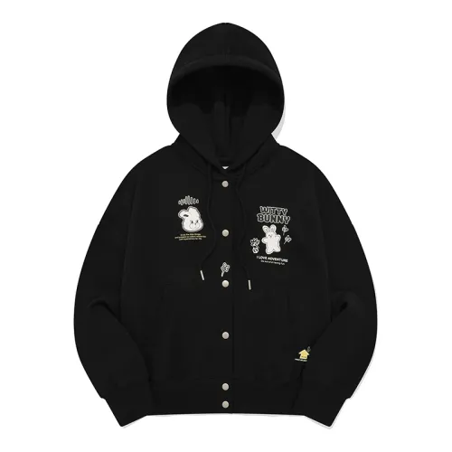 KIRSH  |[ KIRSH ]★WITTY BUNNY BUTTON HOODIE ZIP UP