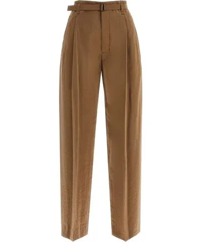 Lemaire dry silk pants for men