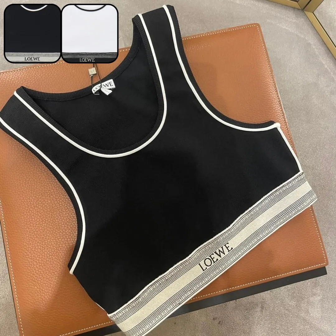 LOEWE  |Cropped tank top in viscose