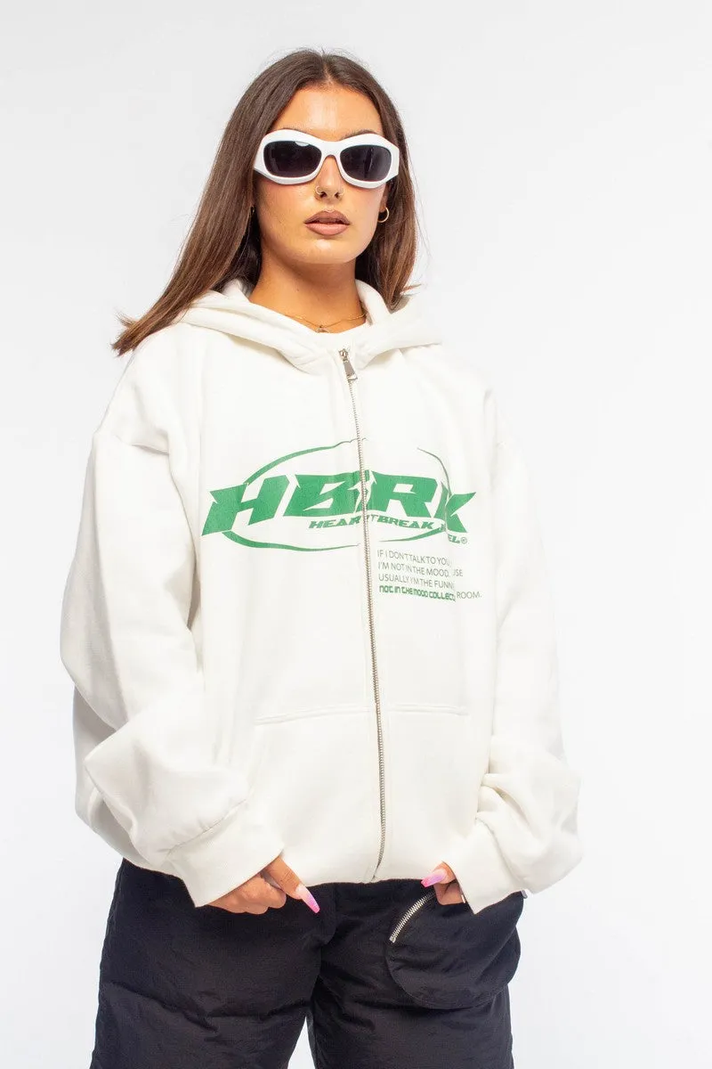 Logo Zip-Up Hoodie