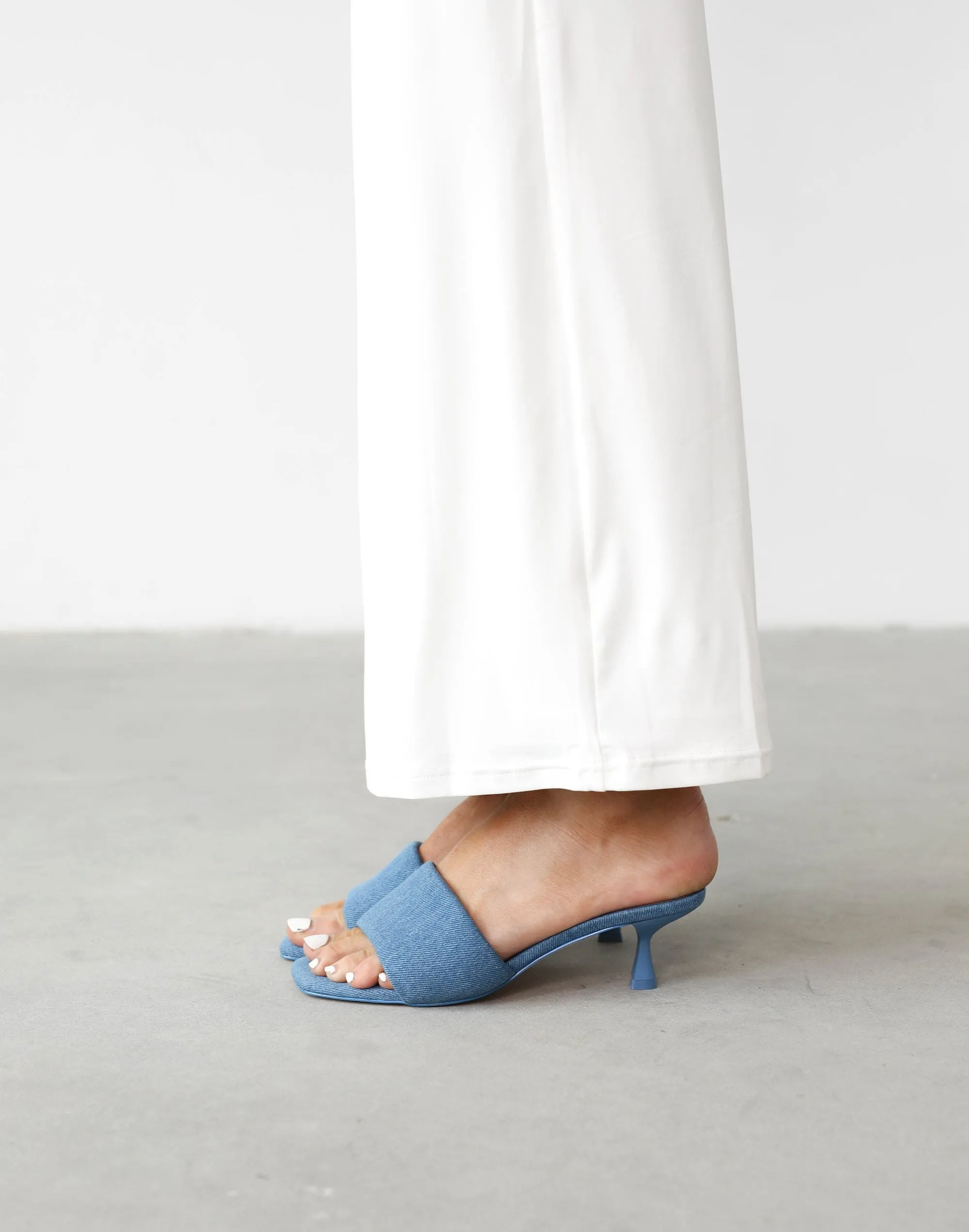 Luxe Heels (Blue Denim) - By Therapy