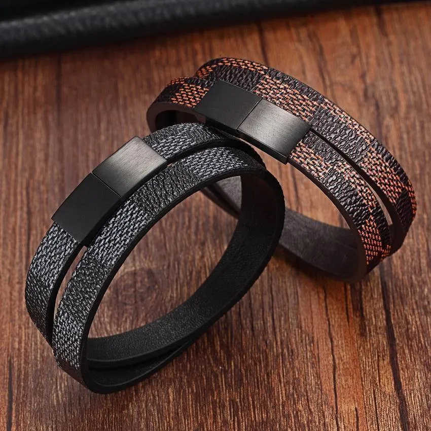 Magnetic Genuine Leather Bracelet