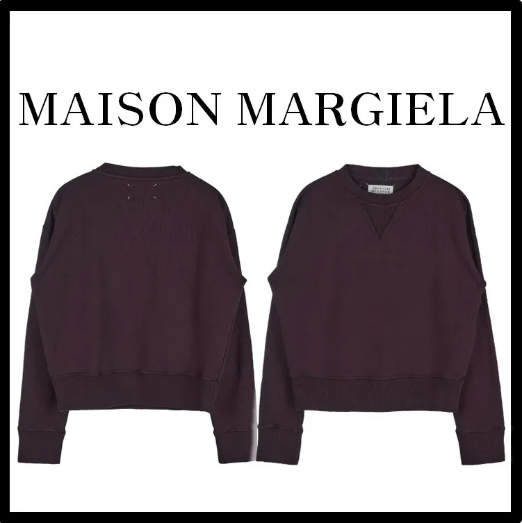 Maison Margiela  |Unisex Street Style Logo Hoodies & Sweatshirts