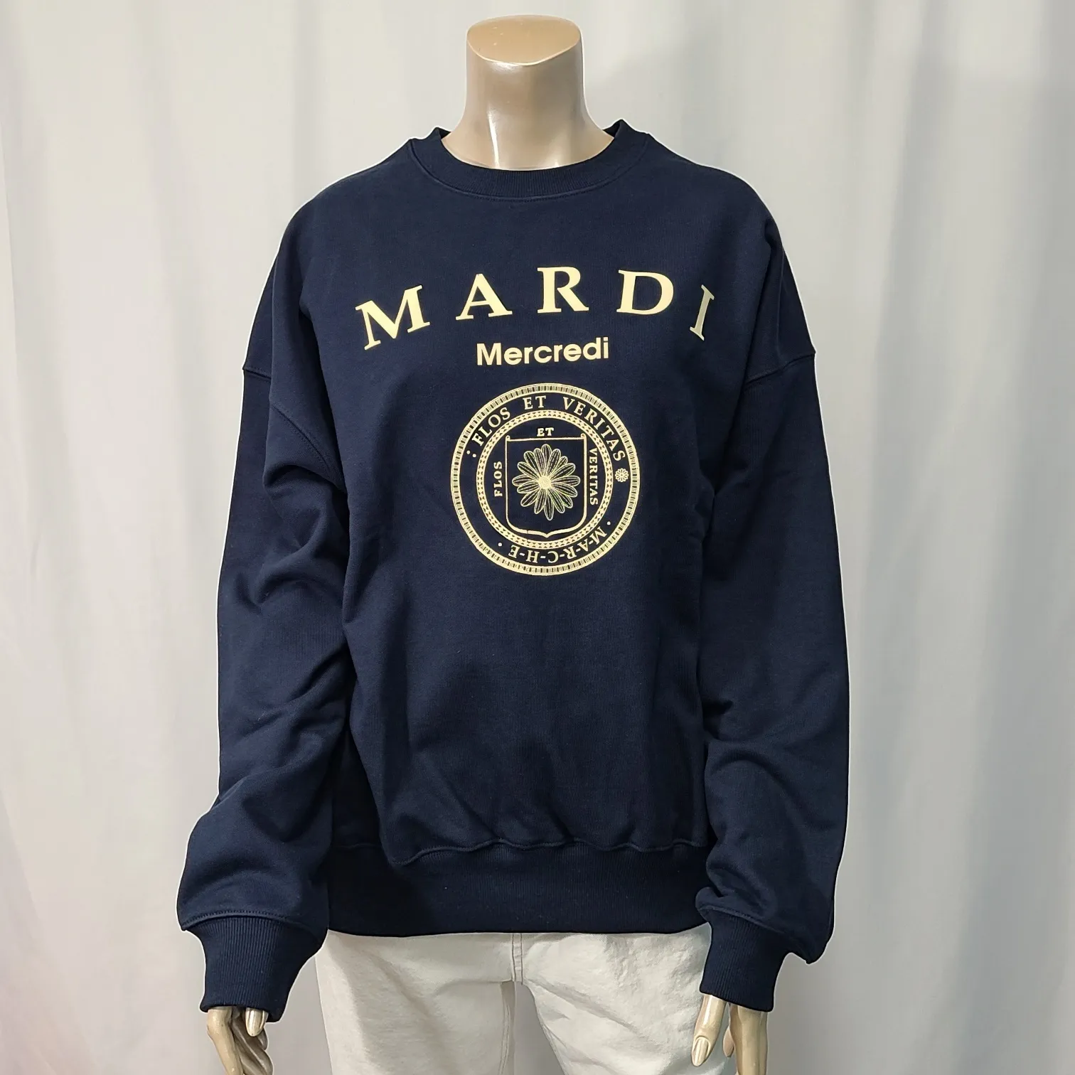 Mardi Mercredi  |Unisex Street Style Cotton Logo