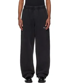 Martine Rose Black Wide Leg Track Pants