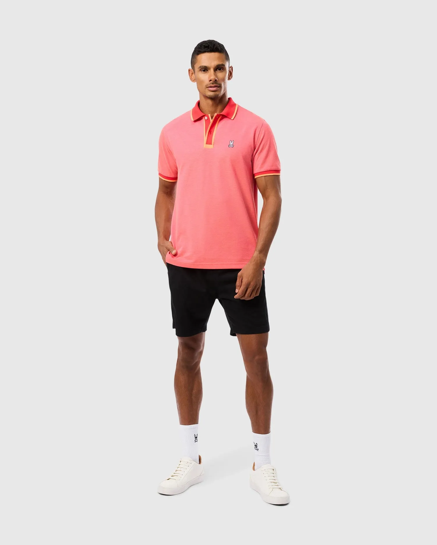 MENS WOODWAY OXFORD POLO - B6K405C200