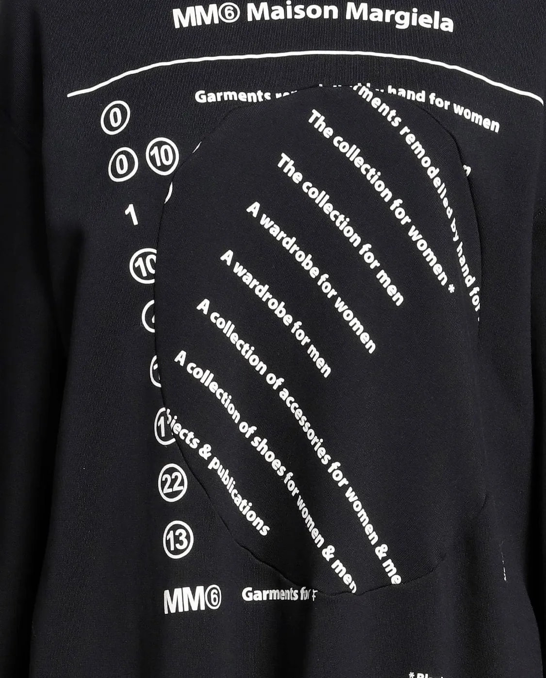 MM6 Maison Margiela  |Crew Neck Sweat Long Sleeves Cotton Logo