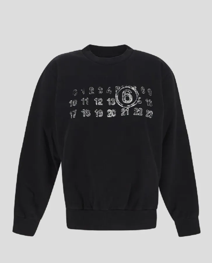 MM6 Maison Margiela  |Street Style Logo Hoodies & Sweatshirts