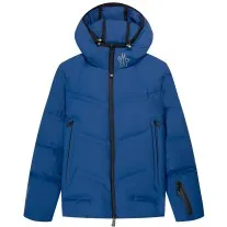 Moncler Grenoble Arcesaz Short Down Jacket Cobalt Blue