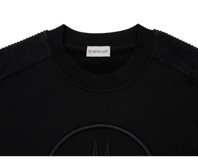 MONCLER  |Street Style Logo Hoodies & Sweatshirts