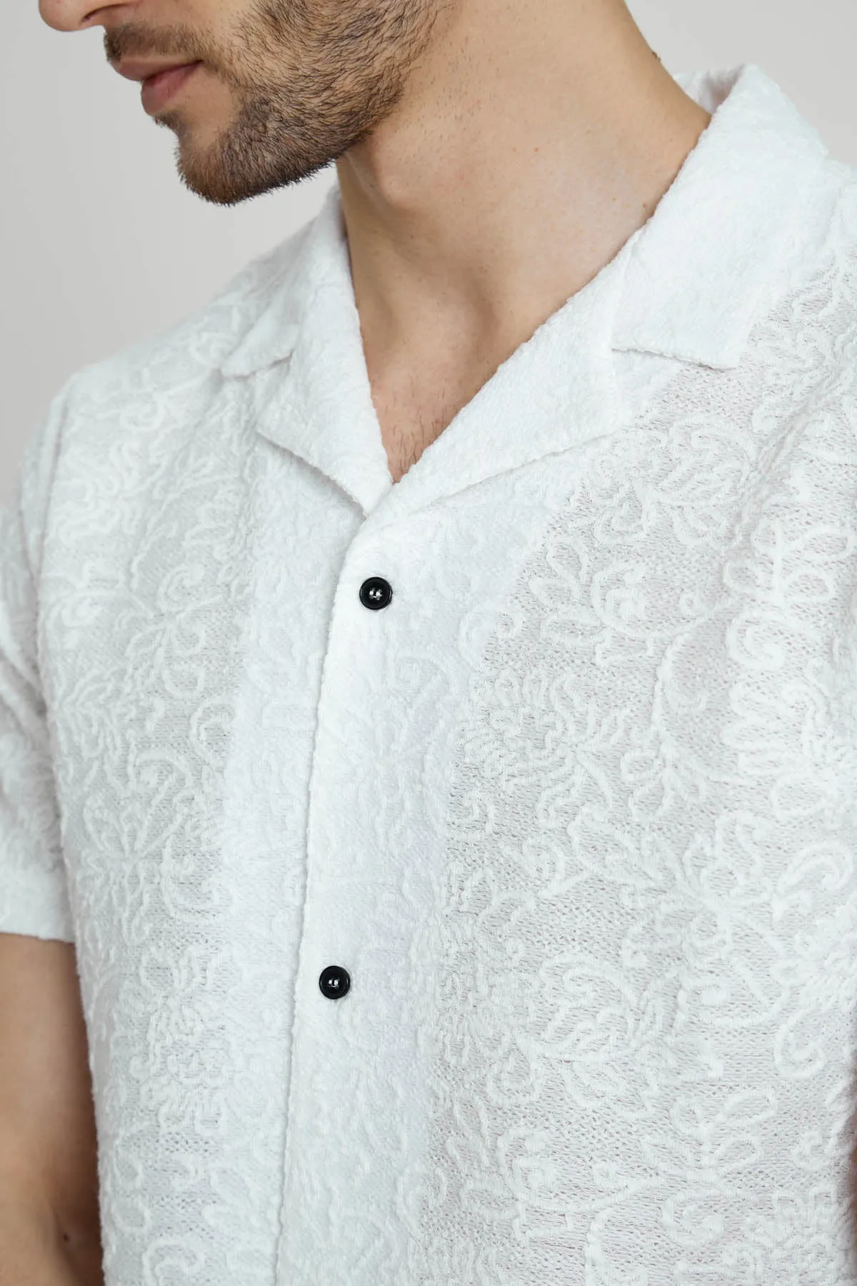 NANO LACE JACQUARD SHIRT