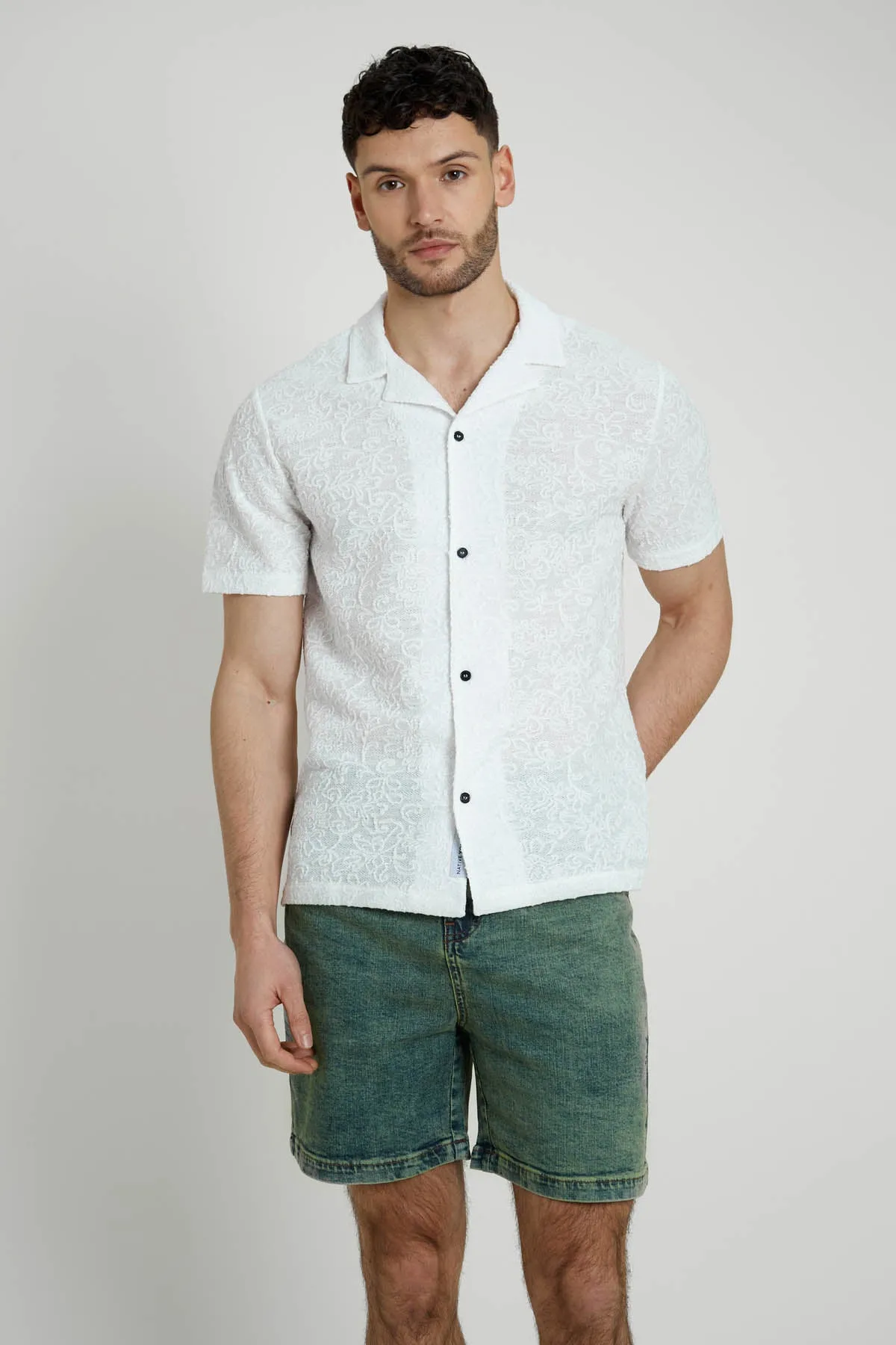 NANO LACE JACQUARD SHIRT