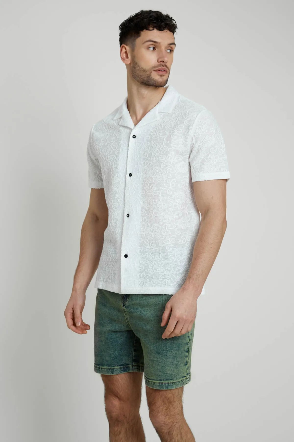 NANO LACE JACQUARD SHIRT