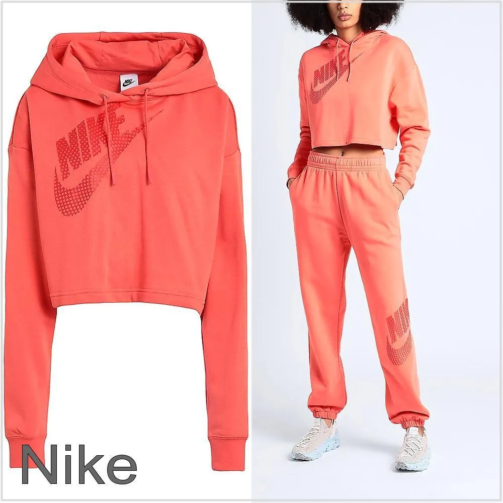 Nike  |Street Style Long Sleeves Cotton Logo Hoodies & Sweatshirts