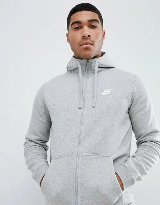 Nike  |Street Style Long Sleeves Plain Logo Hoodies