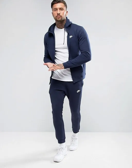 Nike  |Street Style Long Sleeves Plain Logo Hoodies