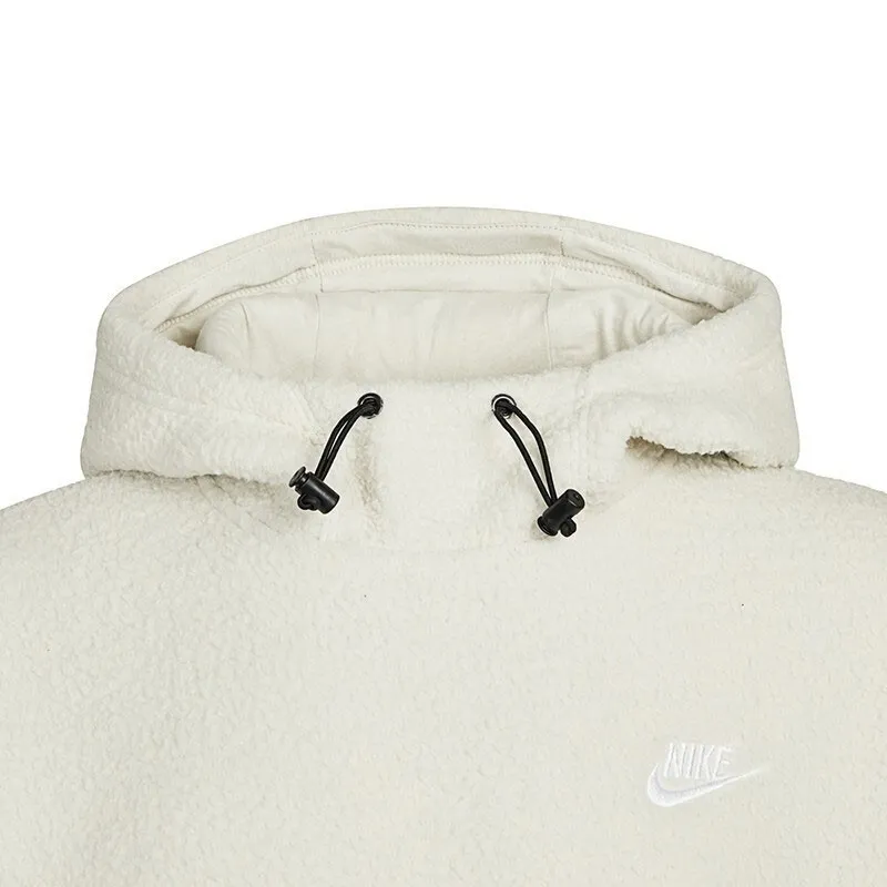 Nike  |Unisex Street Style Shearling Logo Hoodies & Sweatshirts