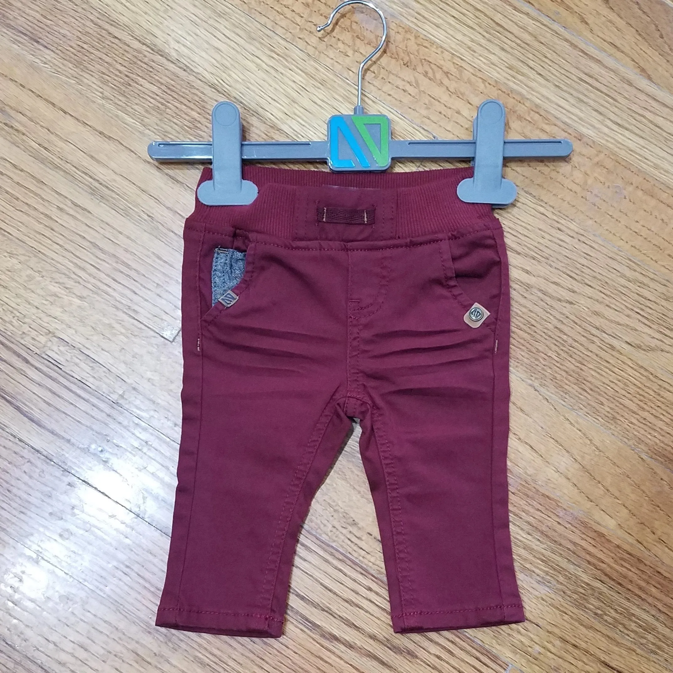 Noruk Baby Boy Burgundy Pants