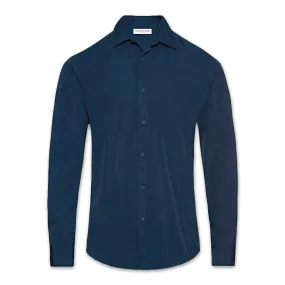 Orlebar Brown - Giles GD Tailored Fit Shirt in Blue Slate