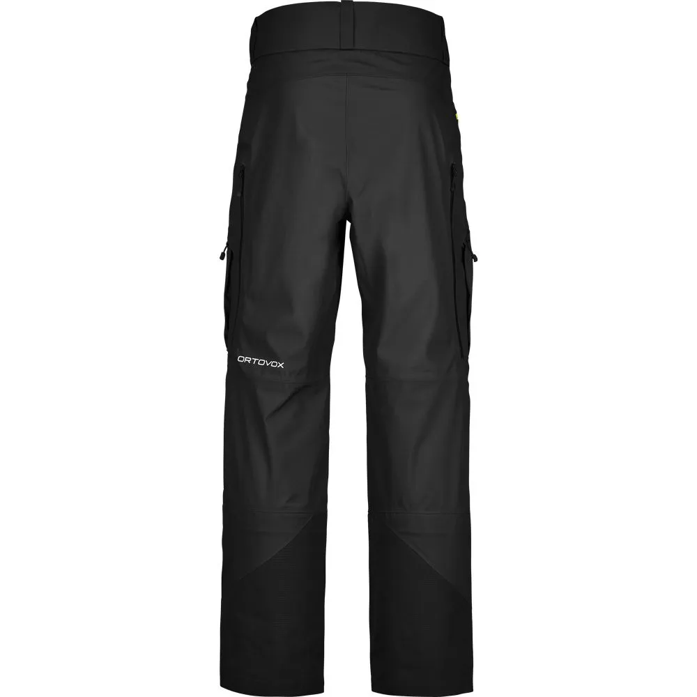 ORTOVOX - 3L Deep Shell Freeride Pants Men black raven