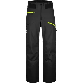 ORTOVOX - 3L Deep Shell Freeride Pants Men black raven