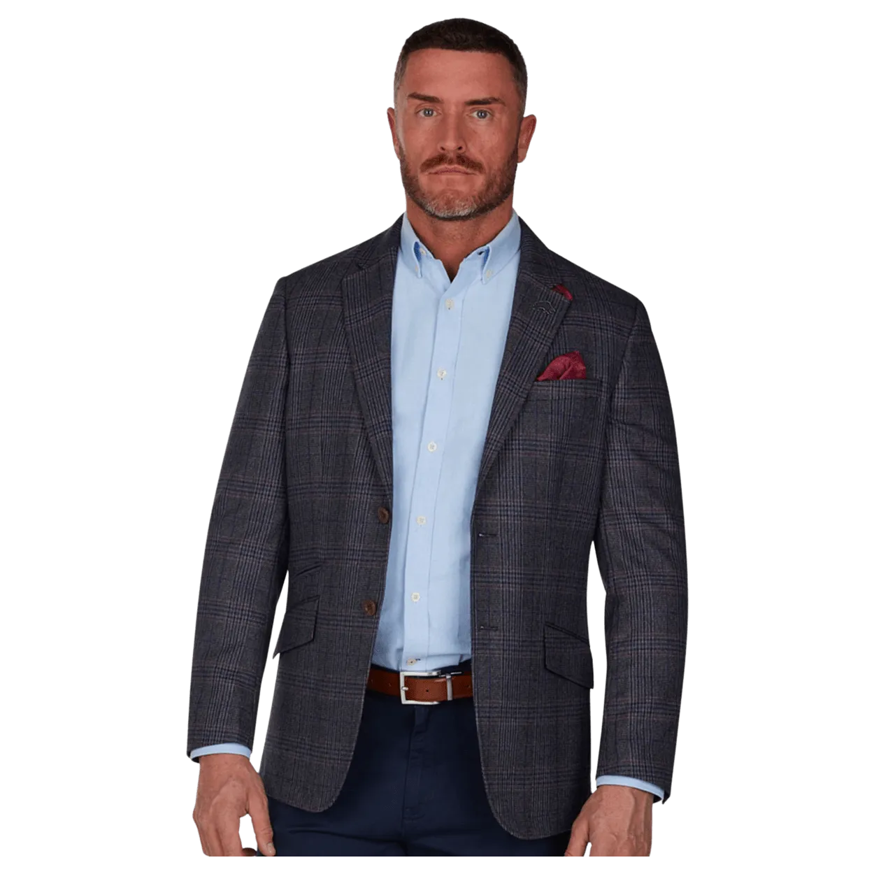 Raging Bull Check Wool Blazer