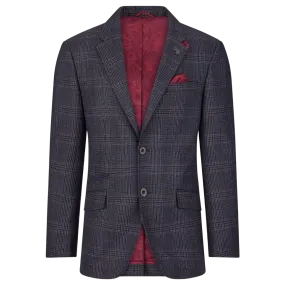 Raging Bull Check Wool Blazer