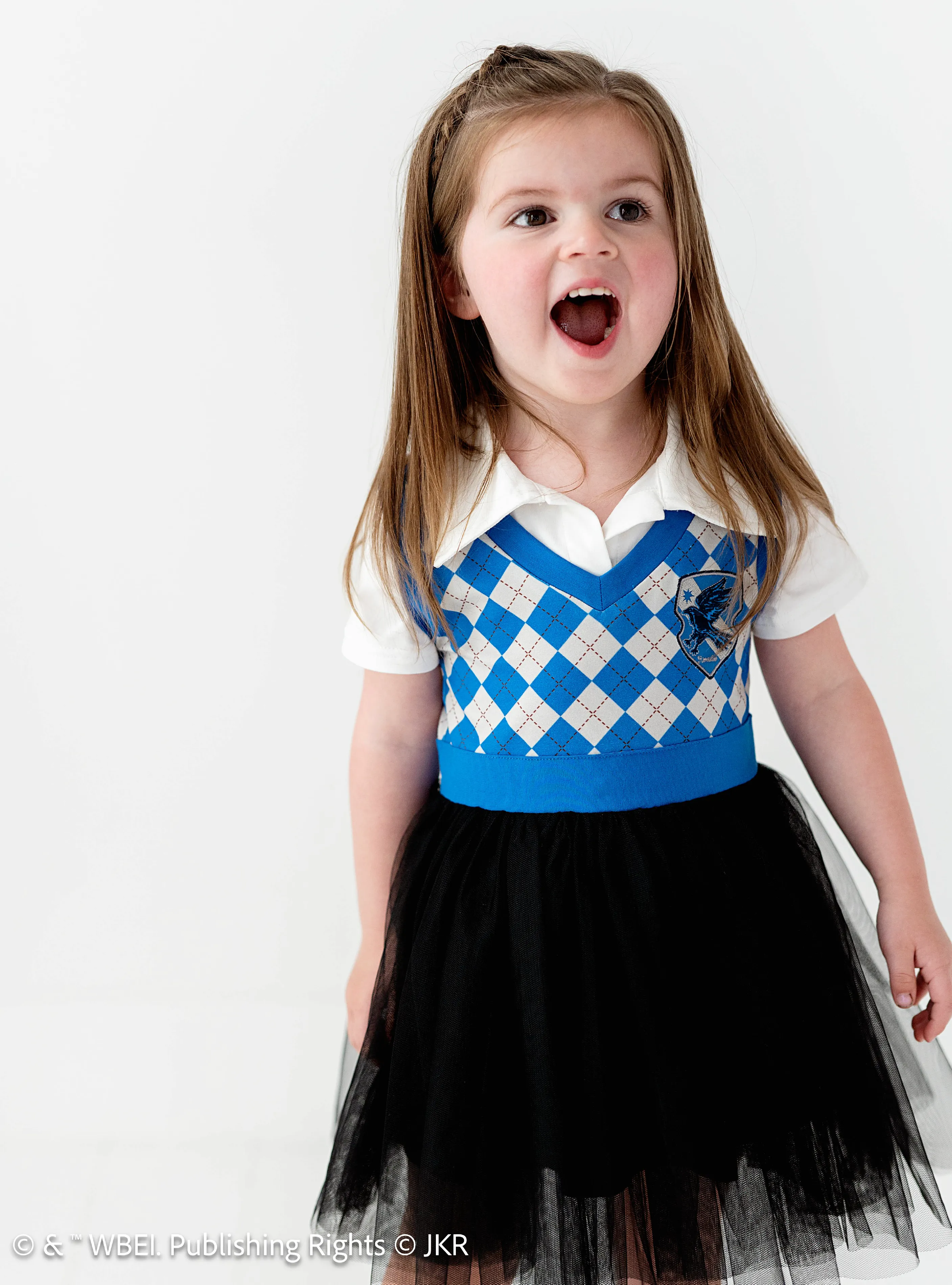 Ravenclaw Plaid Vest Dress