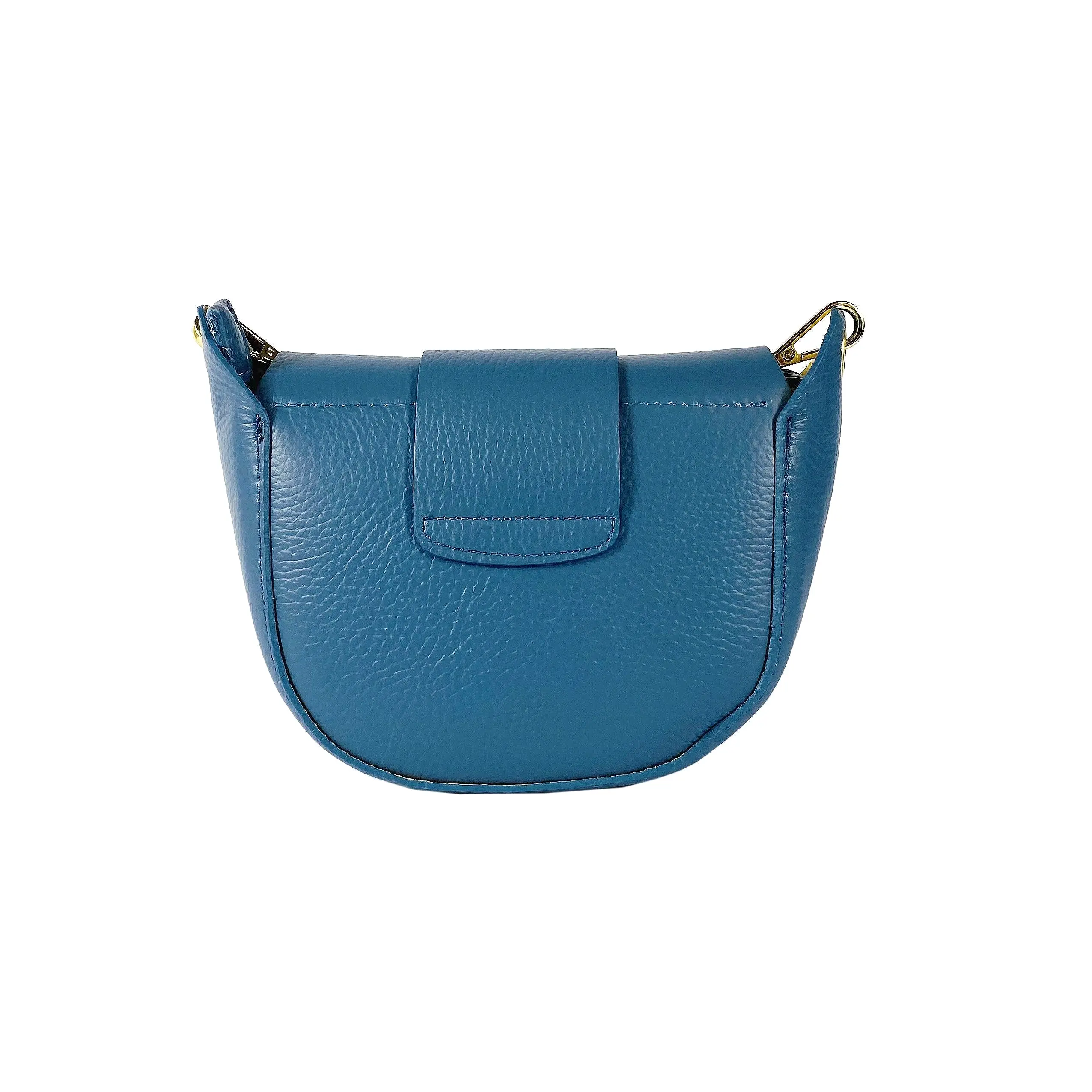 RB1010P | Women's Shoulder Bag in Genuine Leather | 21 x 17 x 8 cm