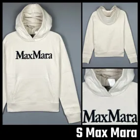 S Max Mara  |Street Style Logo Hoodies & Sweatshirts