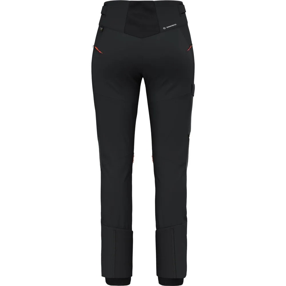 SALEWA - Sella Durastretch Hybrid Softshell Pants Women black out