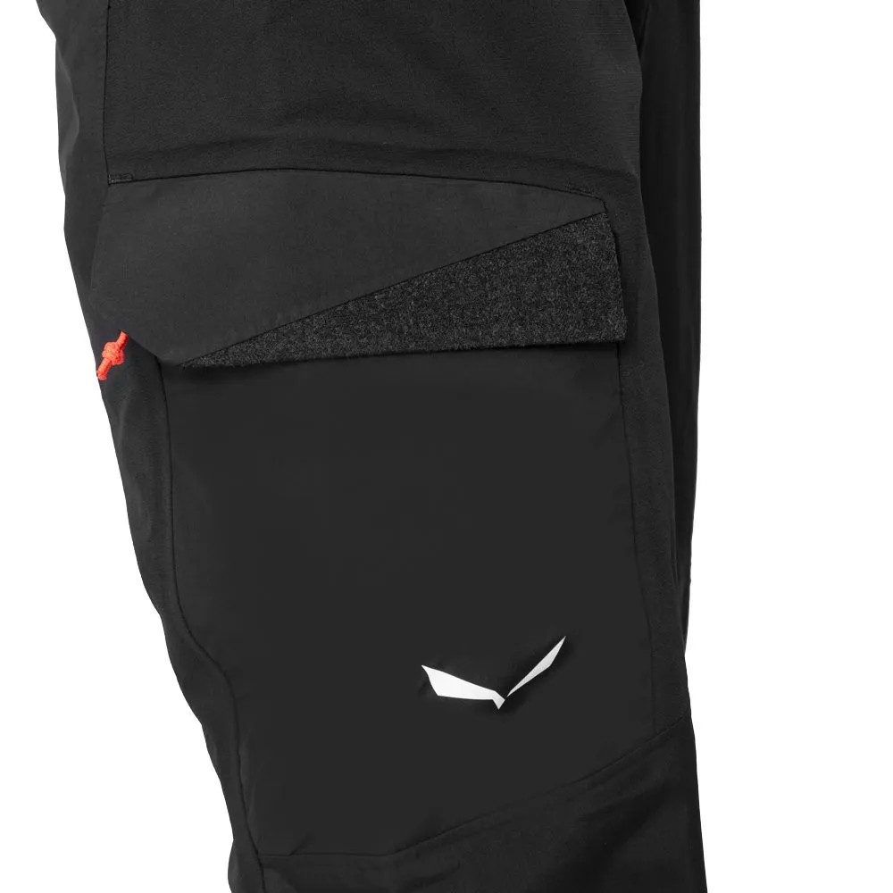 SALEWA - Sella Durastretch Hybrid Softshell Pants Women black out