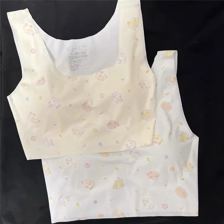 Sanrio Unlined Crop vest hamster