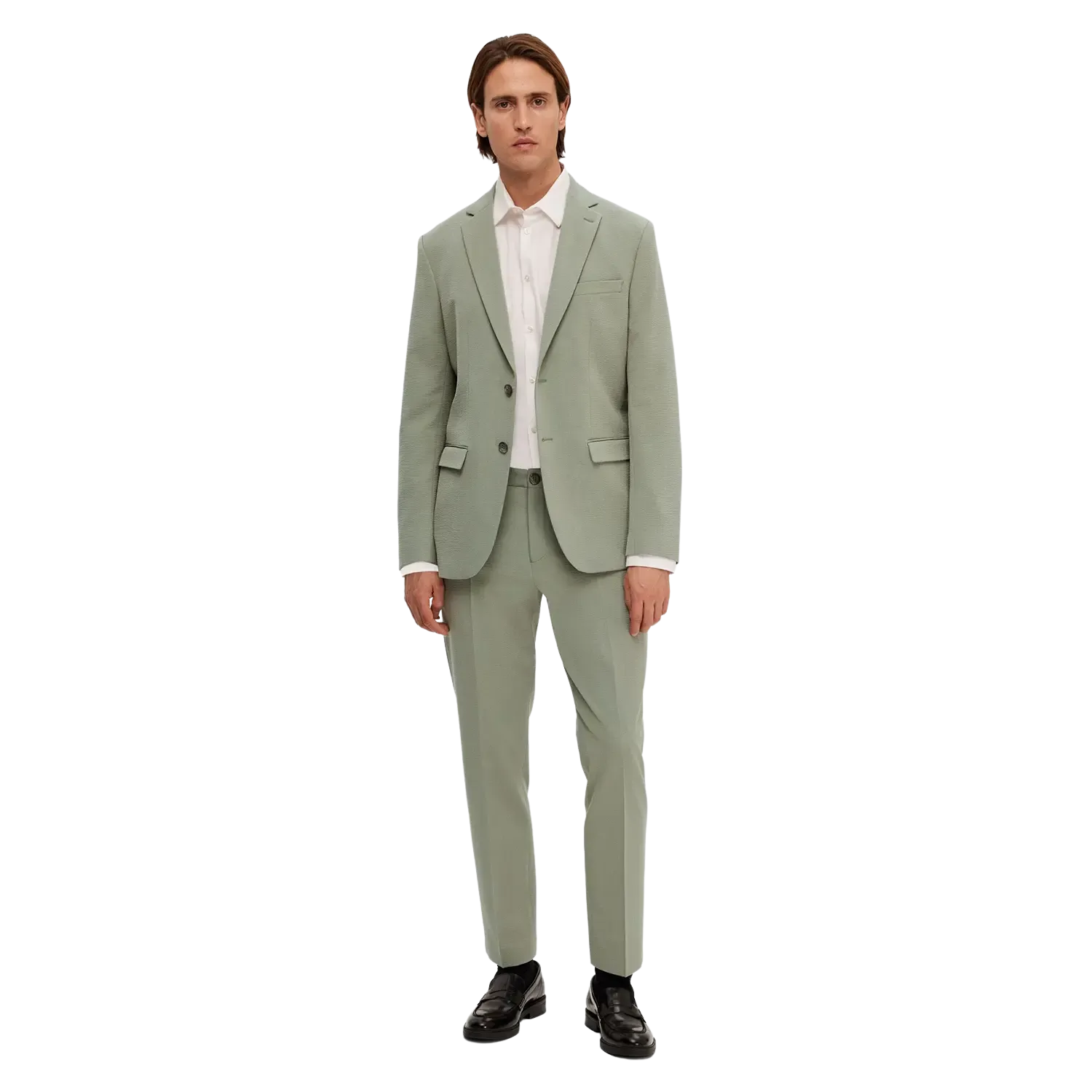 Selected Slim fit Corby Seersucker Blazer