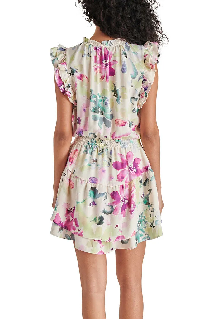 STEVE MADDEN FLORAL SPRING PRAIRIE DREAMS DRESS